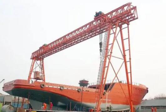 青海造船门机现场 青海造船门机现场