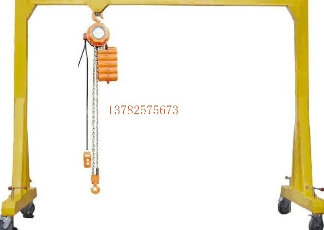 大中小型龙门吊的结构繁杂，简易龙门吊有什么优势？